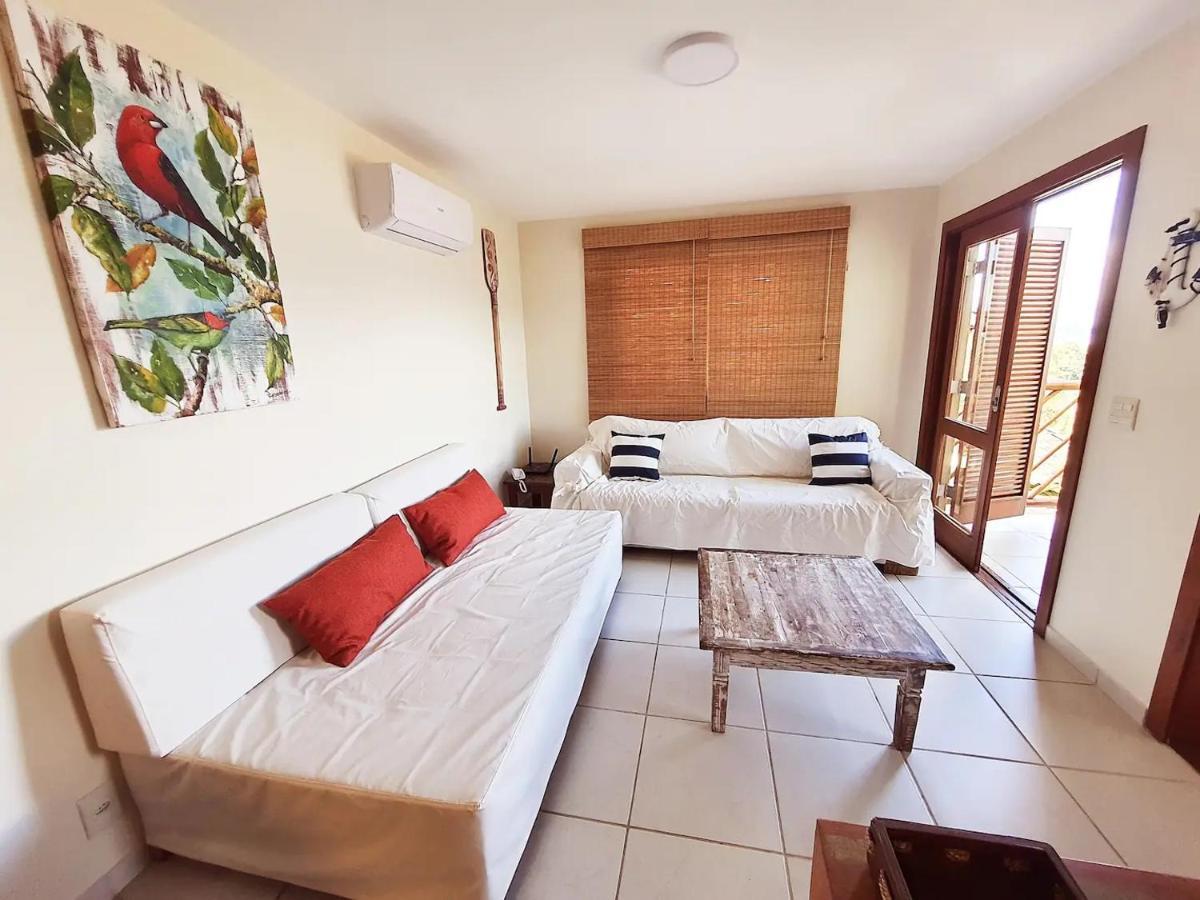 Bangalô duplex, vista para o mar, Yacamim, Praia do Curral, Ilhabela Exterior foto