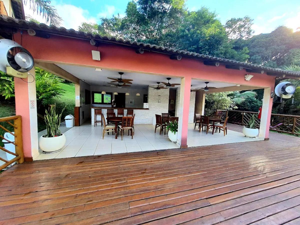 Bangalô duplex, vista para o mar, Yacamim, Praia do Curral, Ilhabela Exterior foto