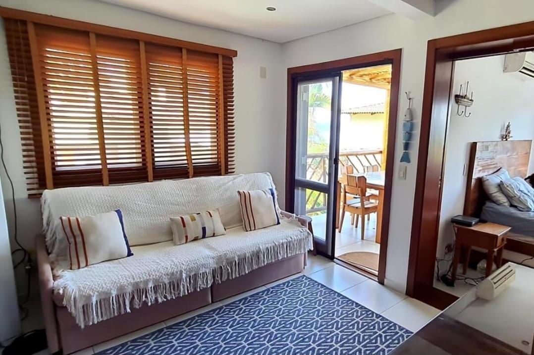 Bangalô duplex, vista para o mar, Yacamim, Praia do Curral, Ilhabela Exterior foto